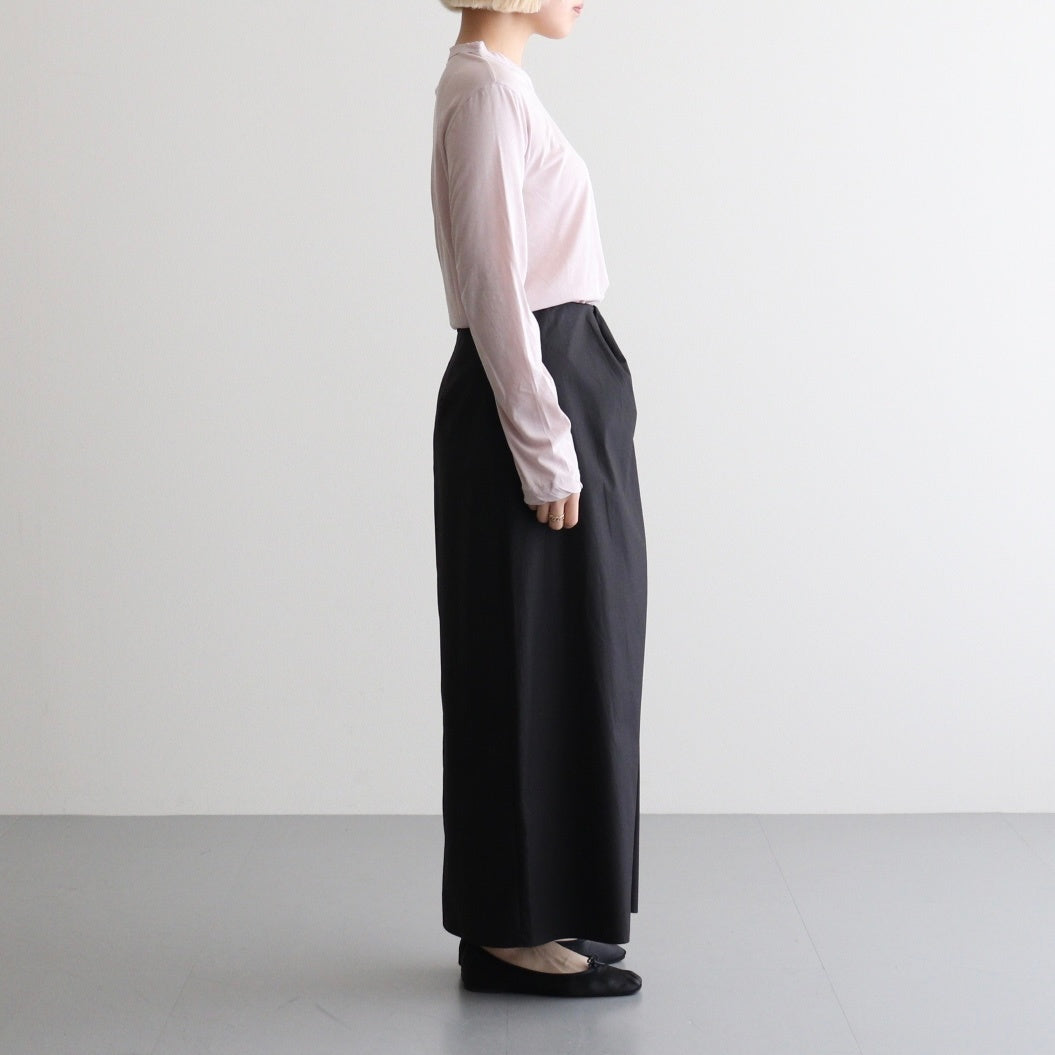 CHIFFON LONG T-SHIRT #PINK [BN-26SL-046]