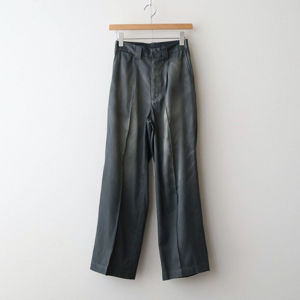 PATINA-RAYON SPORTING TROUSER #CELADON [261OJ-PT07]