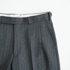SINGLE PLEAT WIDE TROUSERS #GRAY [M26C20PT01C]