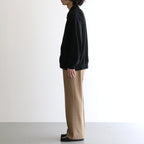 REGULAR FIT STRAIGHT TROUSERS #BEIGE [M26C06PT02C]