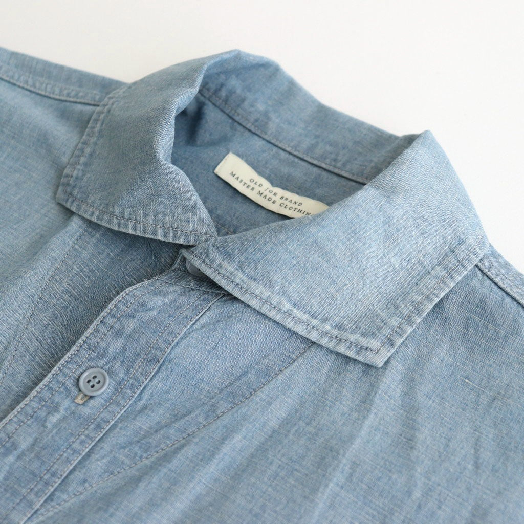 CAMP COLLAR MARINE SHIRTS #INDIGO [251OJ-SH11]