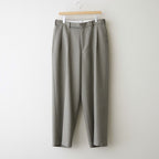 SINGLE PLEAT WIDE TROUSERS #GREIGE [M26C20PT01C]