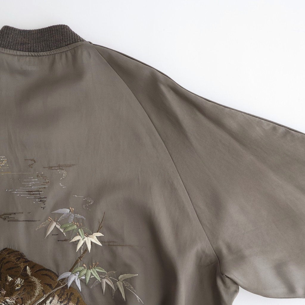 STUNNING RAYON SOUVENIR JACKET #MOREL [261OJ-JK25]