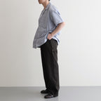 DENIM PAINTER TROUSERS #DUST BLACK [PMAT-PT09]