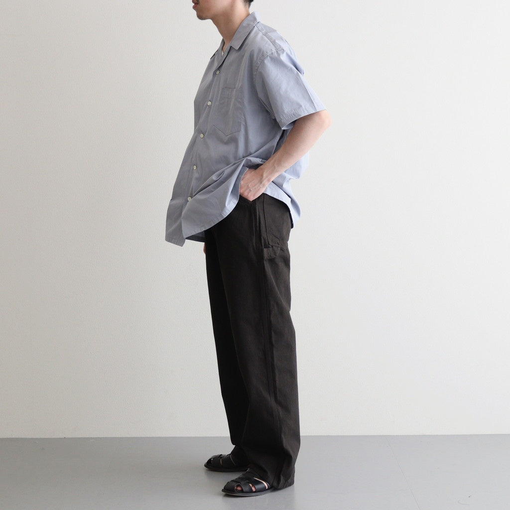 DENIM PAINTER TROUSERS #DUST BLACK [PMAT-PT09]