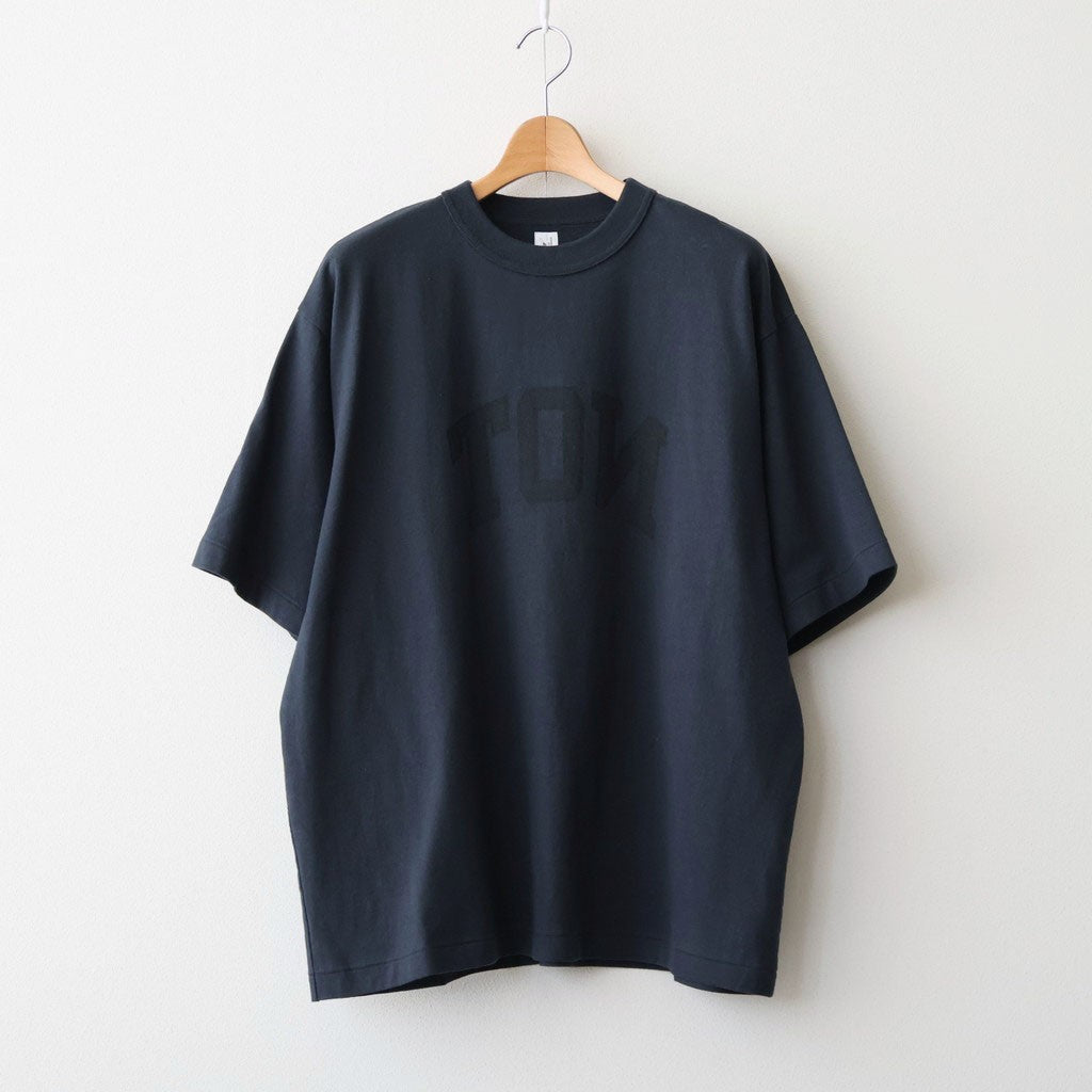 NOT-PRINCE 88/12 Print Tee WIDE #NightBlack×Black-PT [bROOTS25S36S26B]