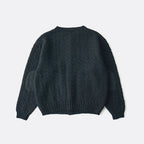 CABLE PATTERN GRANDPA CARDY #ONYX [262OJ-KN01]