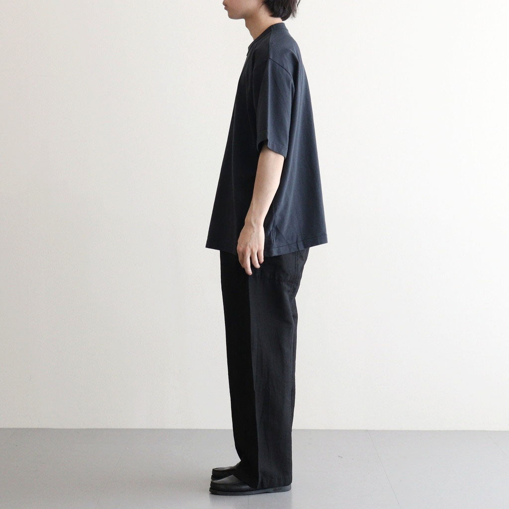 ALE-Y 88/12 Print Tee WIDE #NightBlack×Black-PT [bROOTS25S36S26A]