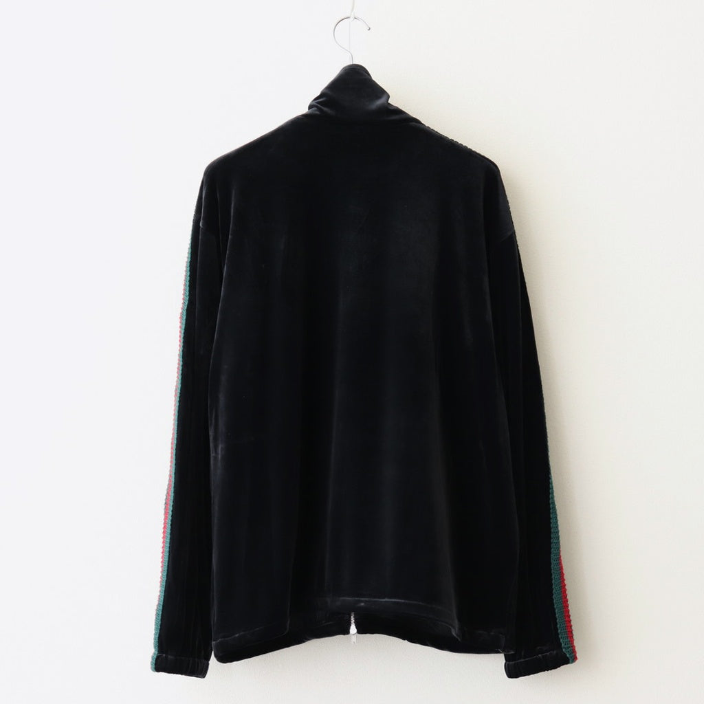 TRACK JACKET VELOURS #BLACK [DNA25B03-B]