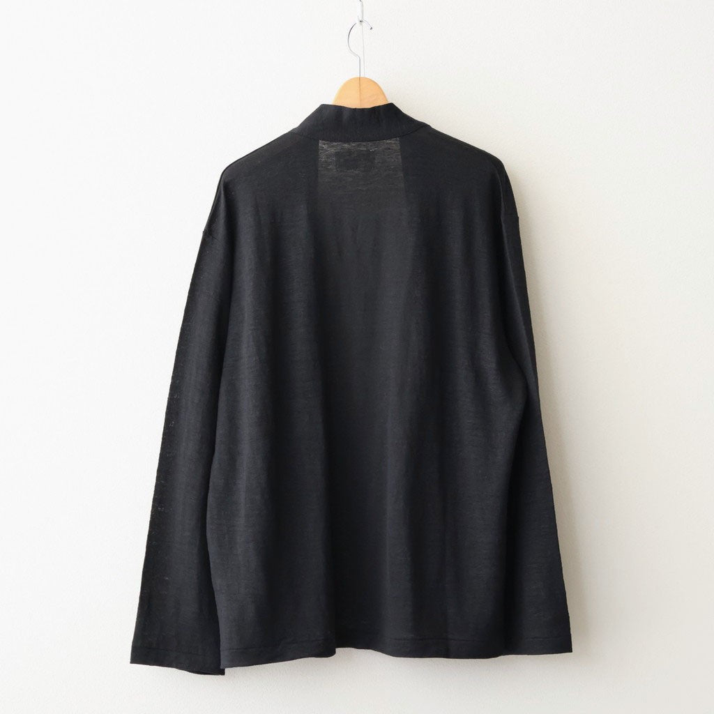 JAPANESE CARDIGAN #BLACK [A26B07CS01C]
