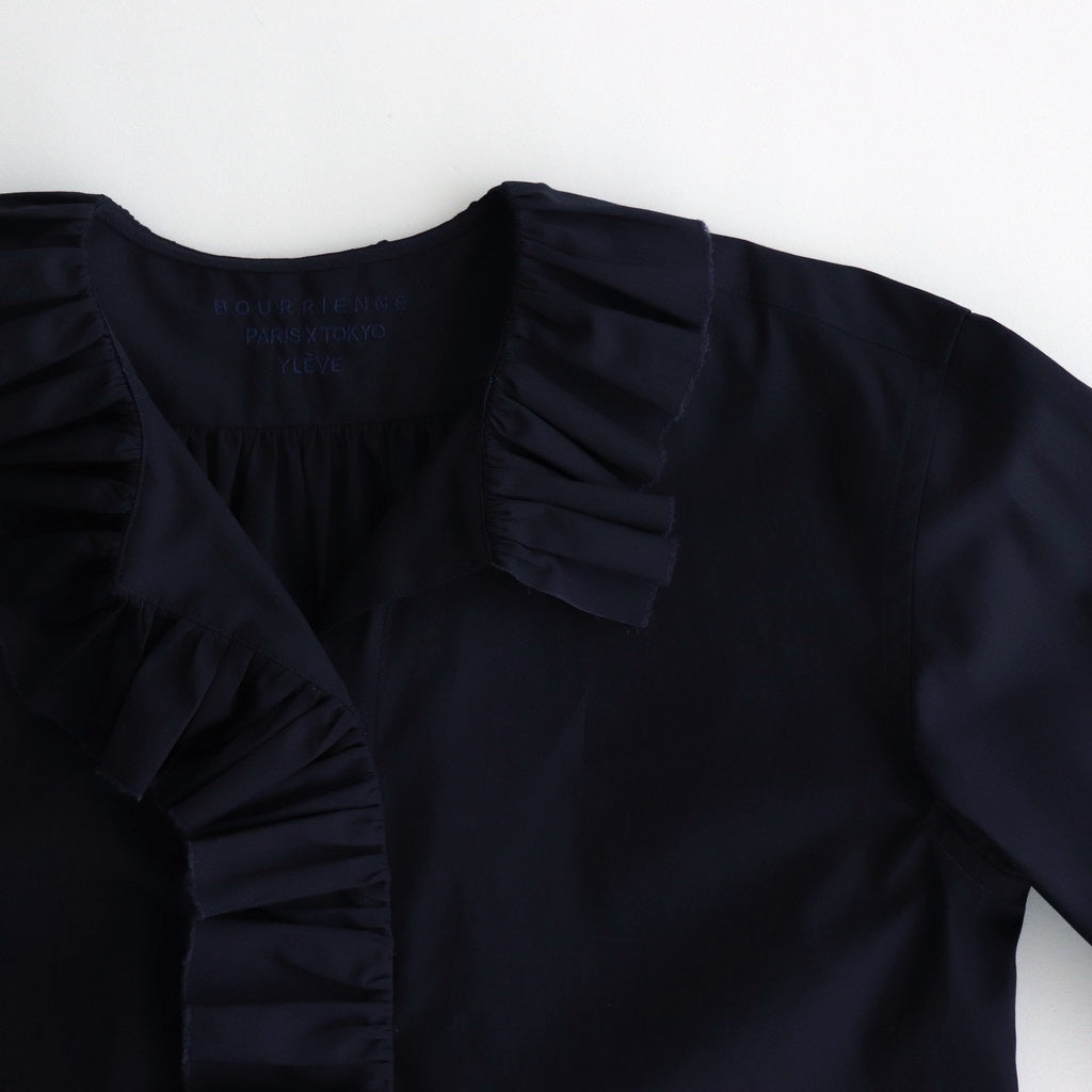 BOURRIENNE COTTON TYPEWRITER RUFFLE BL / NAMI #NAVY [16851 50110]