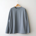 舒适修身长袖T恤 #海豚灰 [A25C05CS03C]