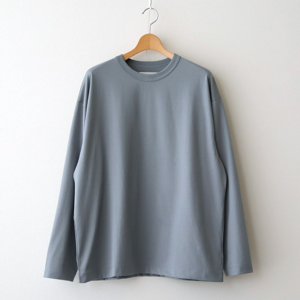 COMFORT FIT L/S Tee #DOLPHIN GREY [A25C05CS03C]