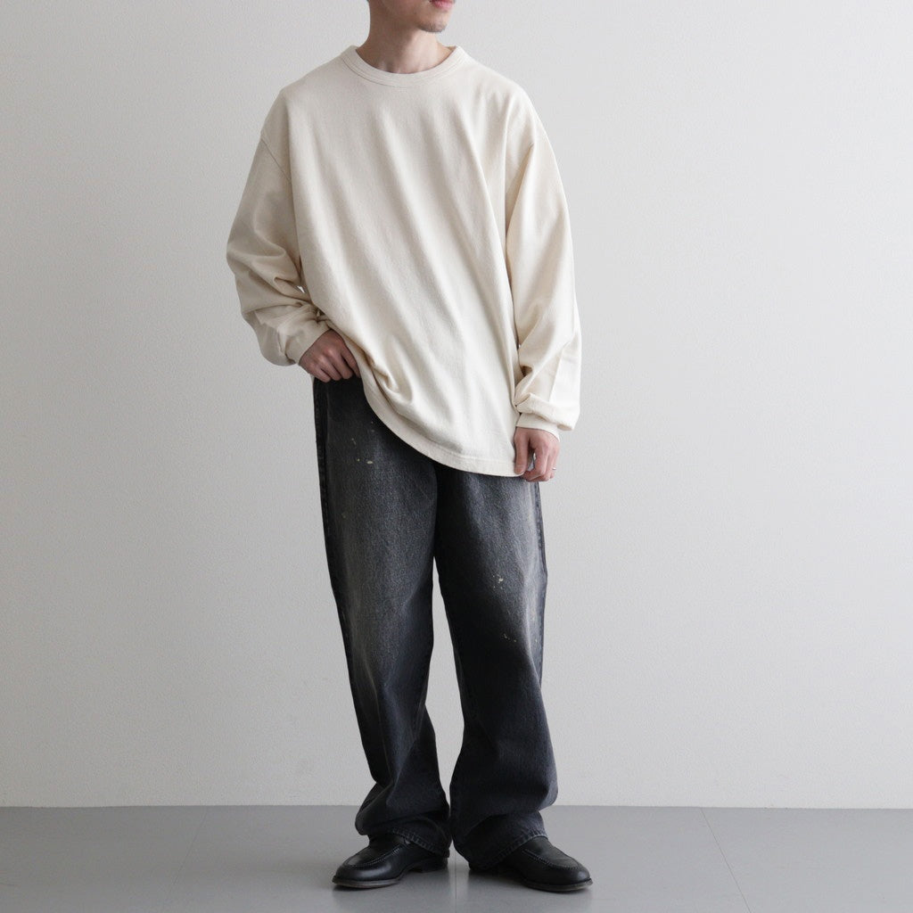 Co/Silk Nep Tee L/S #Ivory [BHS26S031]