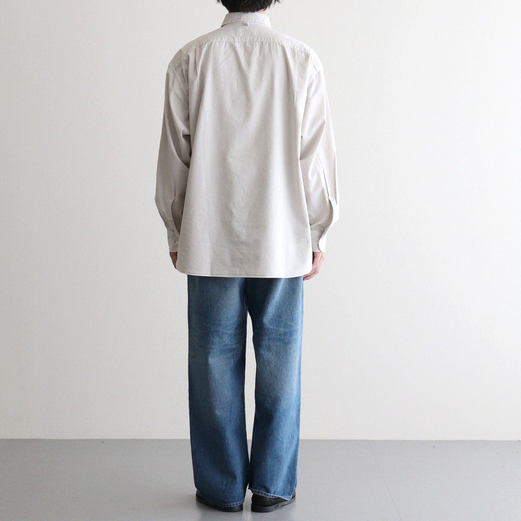 Garment Dyed Field Twill Shirt #Stone [N26SG034]