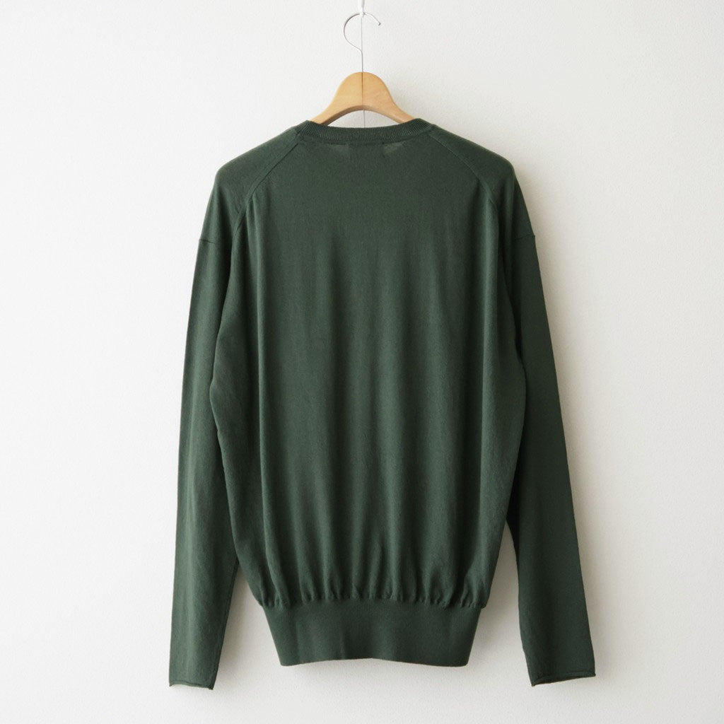 Wool Crewneck #GREEN [NEP-AW2626]