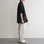 Nylon Taffeta Field S/S Shirt #Asphalt Gray [N25SG055]