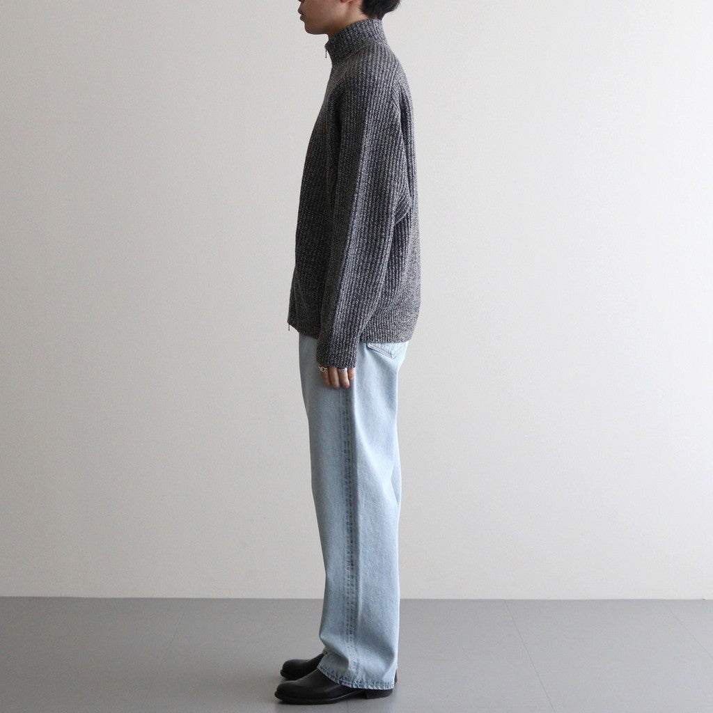 WOOL CASHEMERE DRIVERS KN #BLACK [17042 60079]