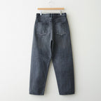 SELVEDGE DENIM 5POCKET PANTS #BLACK [DNS26P03]