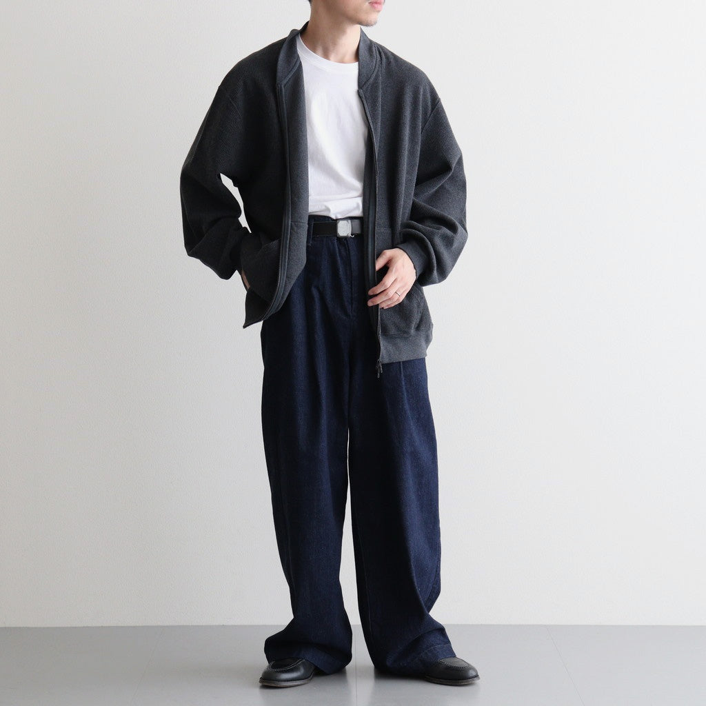 Rough&Smooth Thermal Blouson #HeatherCharcoal [bROOTS26F14]