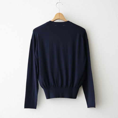 Wool Crewneck #NAVY [NEP-AW2626]