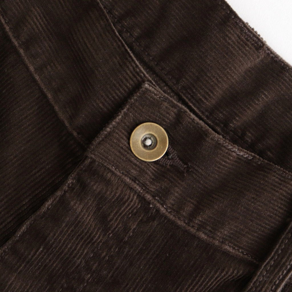 Corduroy Dock Pants #Brown [S25FC061]