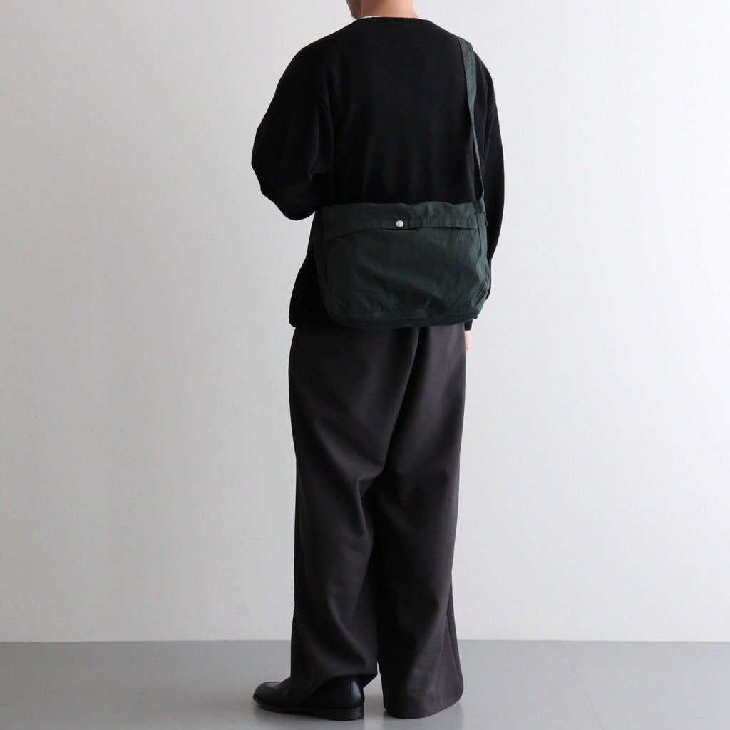 NEWSPARER BAG (SMALL) #HUNTER GREEN [PMAV-AC07]