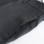 Wool Tuckless Waide Trousers #MIX GRAY [NEP-SS2502M]