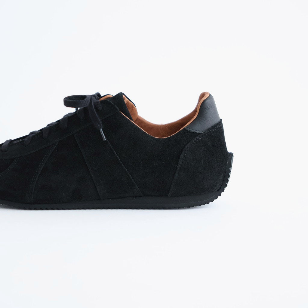 GERMAN MILITARY TRAINER #BLACK SUEDE [1749S]