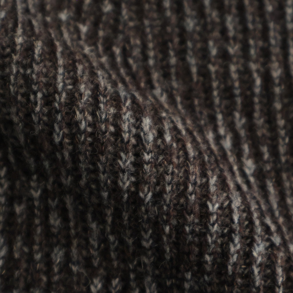 BLENDED KEMPI CREW-NECK SWEATER #BARK [252OJ-KN01]