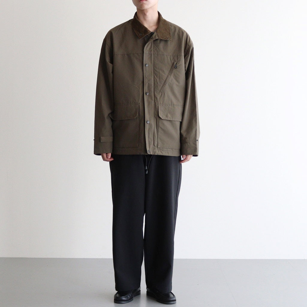 Polyester Tropical Field Work Pants #Black [N25FC012]