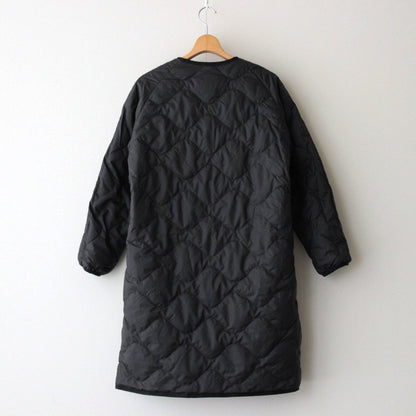 Reversible Down Coat #Charcoal [SUBF352]