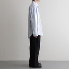 TRIPLE PLEATED WIDE TROUSERS #NAVY [A26A93PT03C]