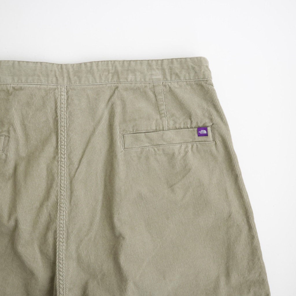 Corduroy Wide Straight Field Pants #Taupe [N26FC052]