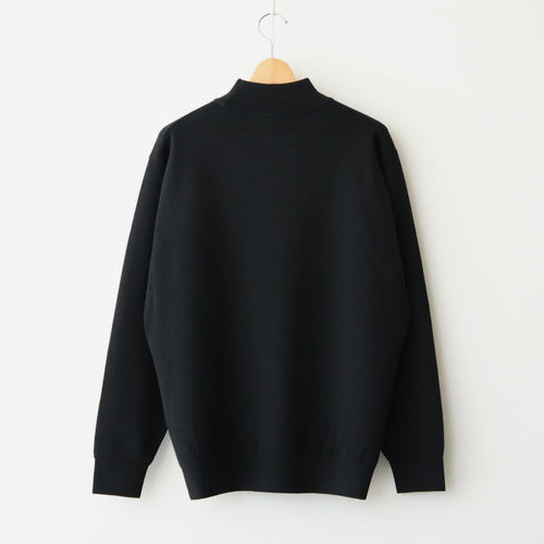 SUNSHINE CASHMERE MOCK NECK #BLACK [BN-26FM-058]