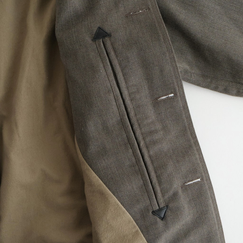 W/CA HUNTING JACKET #B.GRAY [PMAU-OT08]