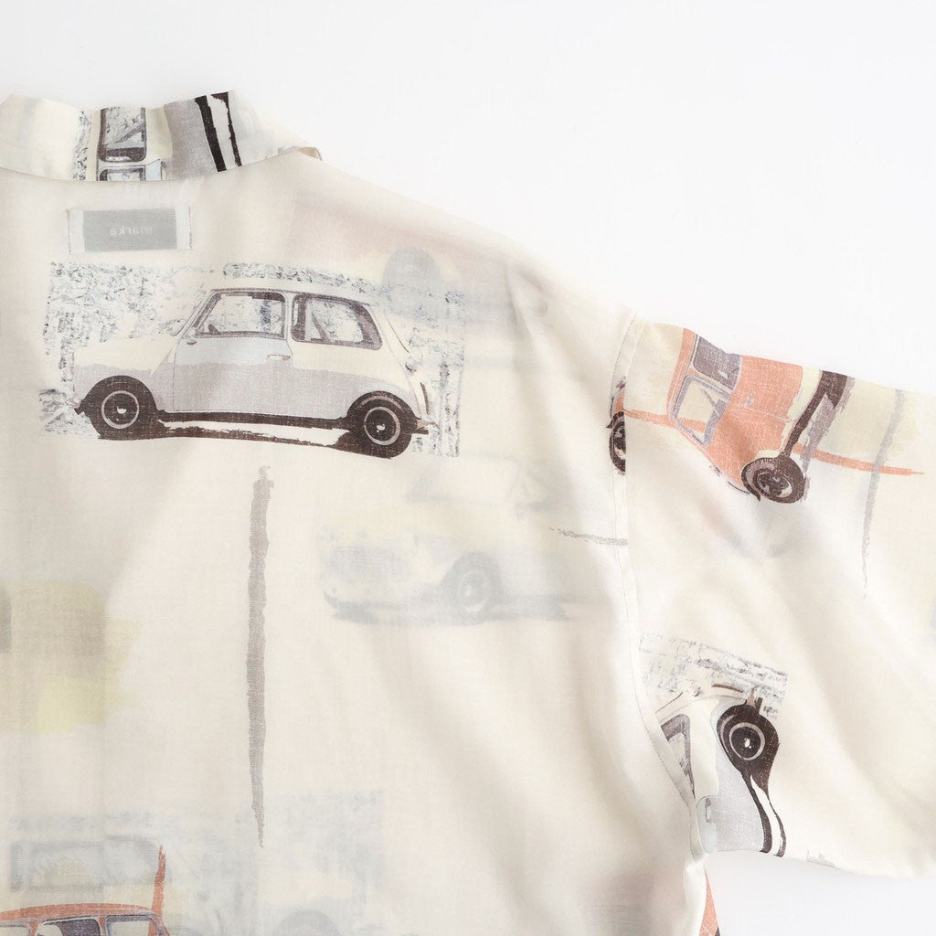 OPEN COLLAR S/S SHIRT #GRAIGE MINI [M26B07SH03B]