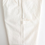 DENIM PAINTER TROUSERS #OFF WHITE [PMAT-PT09]