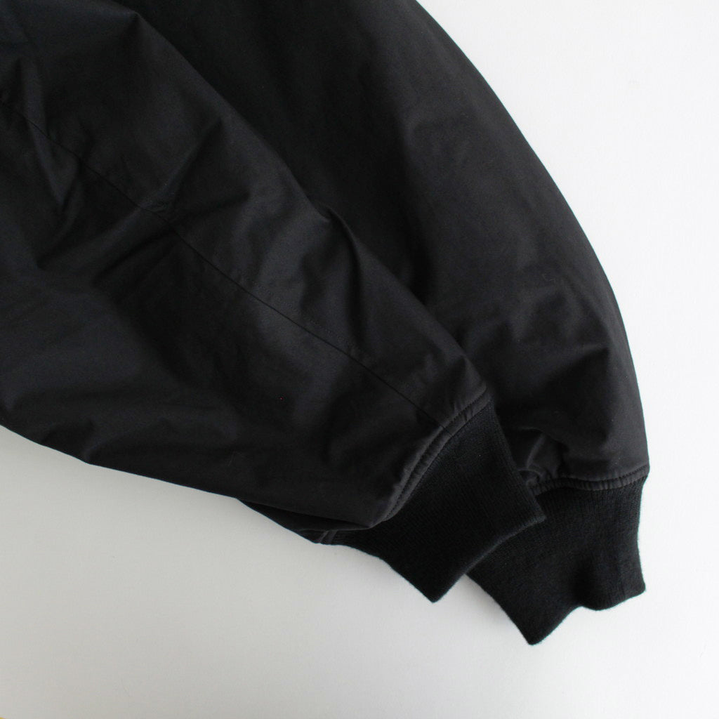 Insulation Varsity Jacket #Black [S24FY020]