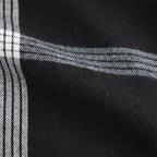 Flannel PALAKA Check Shirt #Black [S25FG016]