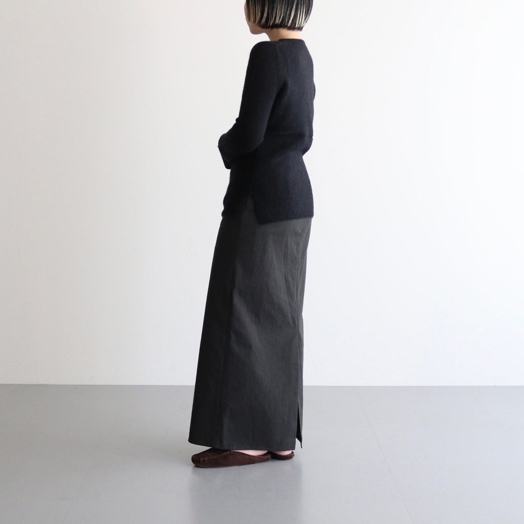 FAIRY ALPACA KN HENLY NECK #010 BLACK [16852 60036]