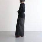 FAIRY ALPACA KN HENLY NECK #010 BLACK [16852 60036]