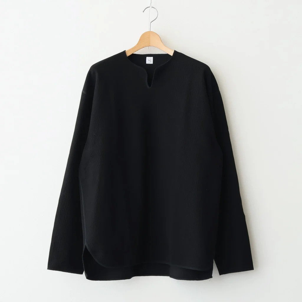 Rough&Smooth Thermal Over-neck L/S #Black [bROOTS24F30F26]