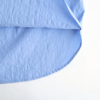 Regular Collar Wind Shirt #Sax [S26SG082]