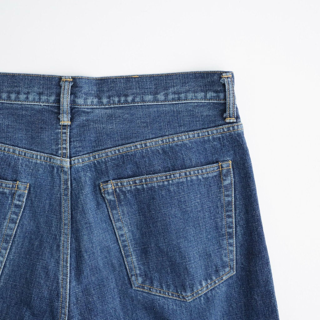 Selvage Denim Straight Pants #Vintage Indigo [S26FC076]
