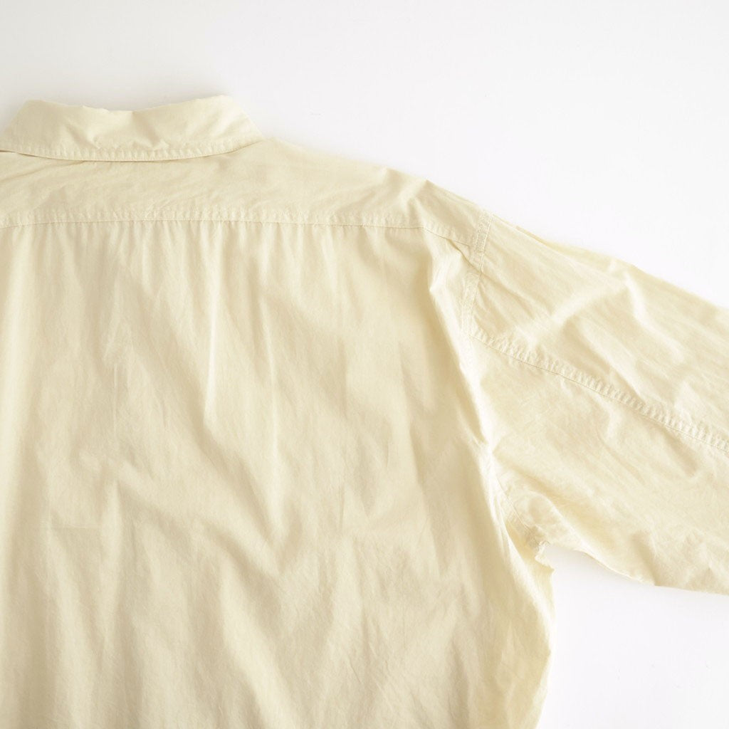 C/L LS WORK SHIRT #PALE YELLOW [PMAV-LS05]