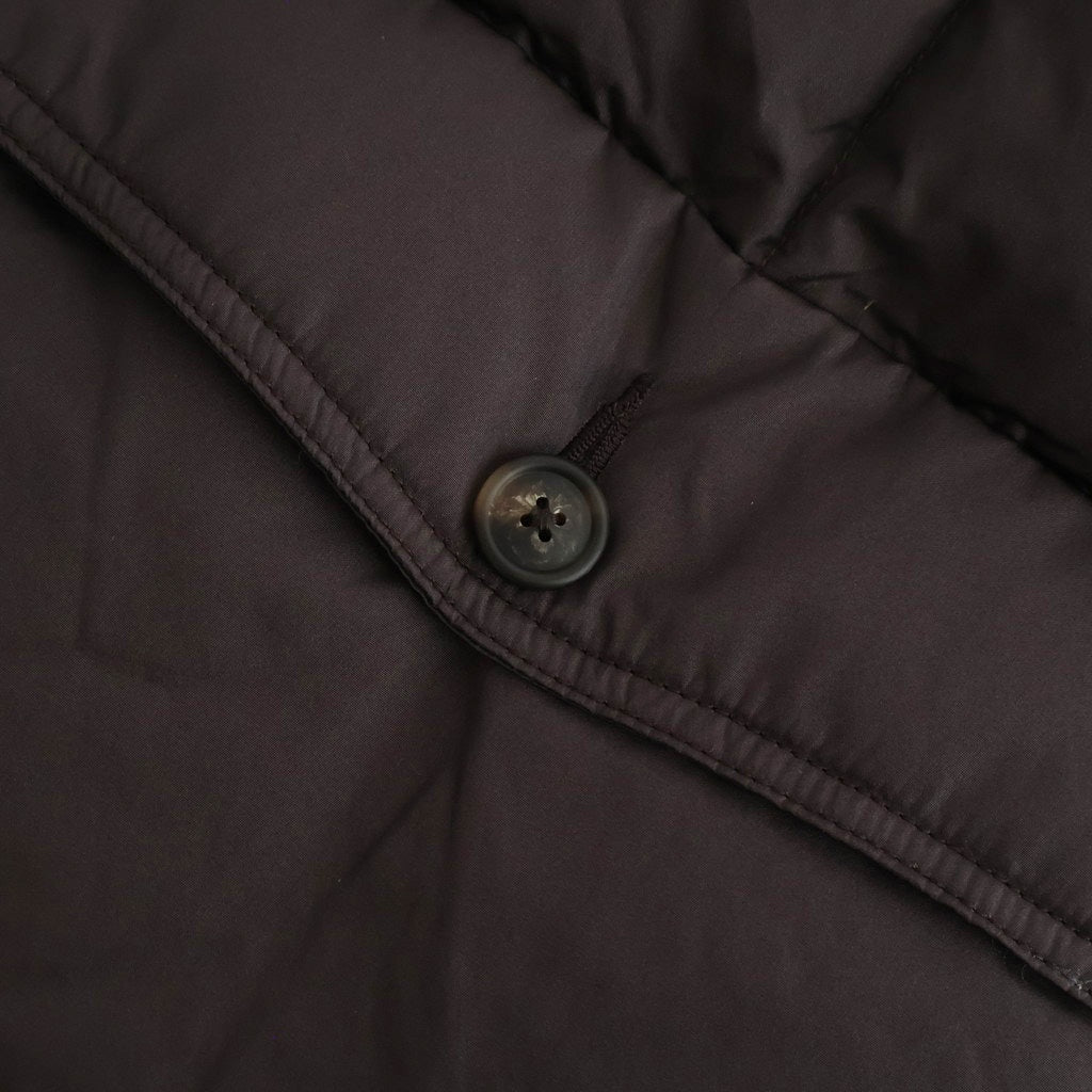 HIGH-COUNT SILK PUFF VEST #WHISKY [252OJ-VT02]