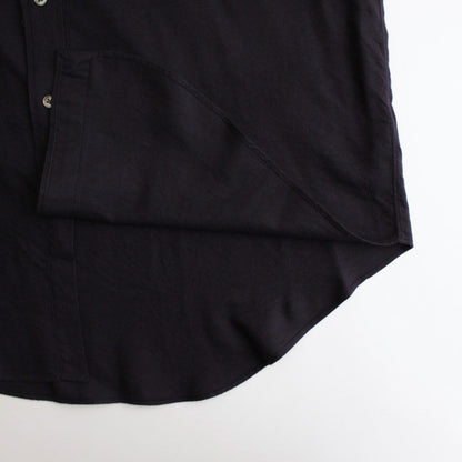 ORGANIC COTTON / TENCEL BRUSHED TWILL SH #NAVY [16542 50368]