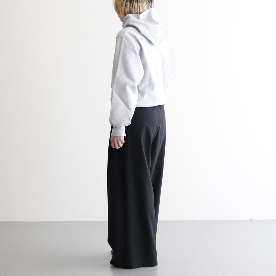 Thin-Sweat Separate-Pocket Hoodie P/O #HeatherWhite [bROOTS25S20]