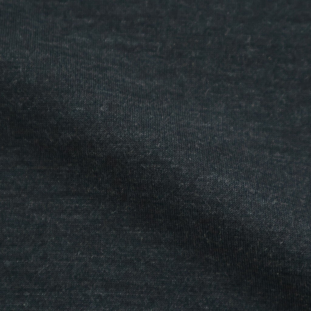 Washable Japanese Merino L/S Tee #CHARCOAL [SM61MC002]